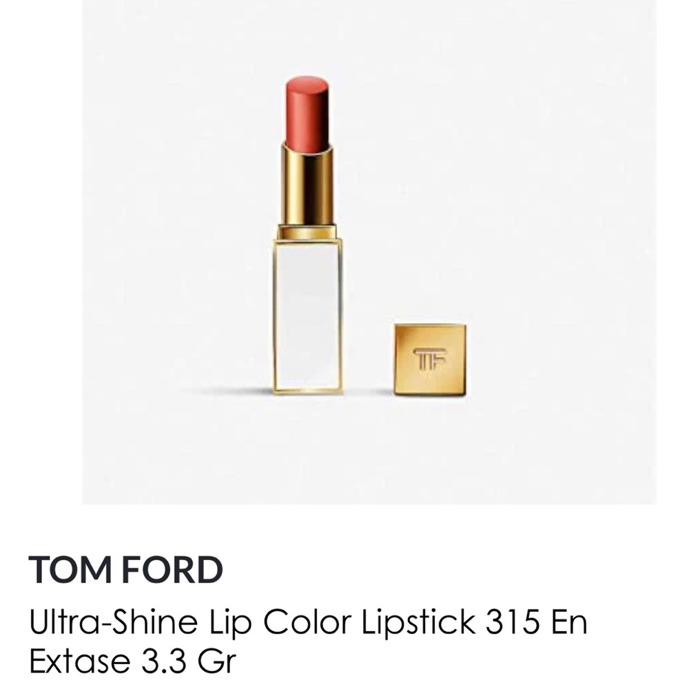 New! TOM FORD SOLEIL Ultra-Shine Lip Color No.315 En Extase  0.11oz/3.3g